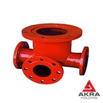 Тройник переходной из чугуна 25x10 мм ЧК