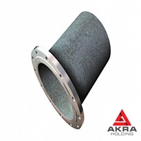 Патрубок фланец-гладкий конец 400 мм ПФГ