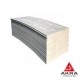 Chrysotile cement sheet 3600x1576x13 mm flat