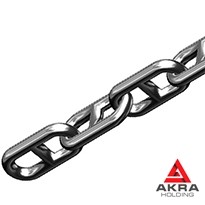 Цепь сварная круглозвенная 160 мм А-2 ТУ 3148-00198474340-2007 сталь 45 с распоркой