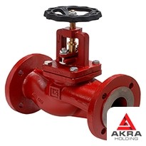 Клапан запорный проходной фланцевый 521-35.3382-01 (ИТШЛ.491115.018-01) 40х25 мм