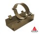 Корпусная хомутовая подвижная опора 630x48,5 КХ ОСТ 36-146-88