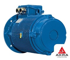 Roller table electric motor APM63-16 1.4x340 mount 1001