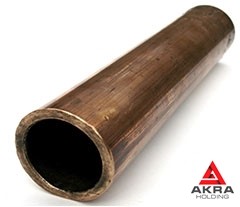 Труба бронзовая 1х3 мм БрАЖ9-4