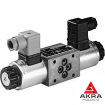 Распределитель 4-х ходовой двухпозиционный штуцерный с электромагнитным управлением 587-35.8570 20х100