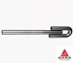 Резьбовая тяга с ушком для подвесок станционных трубопроводов 42x11000x8,6 Сталь 20 ОСТ 34-10-741-93