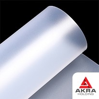 Plastic hard film, Color - white gloss 0.4x1000x1400 mm