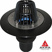 Кровельные воронки с вертикальным выпуском 125 мм