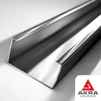 Оцинкованный профиль Е-образный 100 2.5 40 33 ХП ГОСТ Р 58384-2019