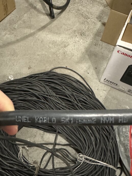 Кабель NYM – J 5х1,5 HD 21-4 TS 9759