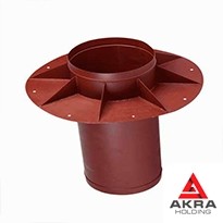 Втулка с колпаком для прохода через крышу 159x219x23,8 Сталь 20 Л8-146.000