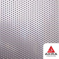 Лист нержавеющий перфорированный Qv 18,5х1420х2500 мм 10х13 мм 08Х13