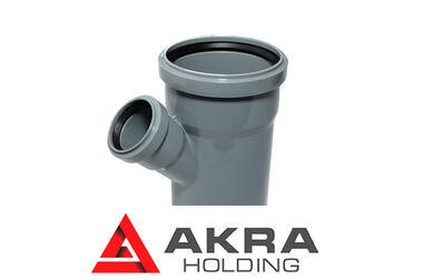 Тройник канализационный 110х50/45гр ПП