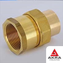 Штуцер медный промежуточный внахлестку