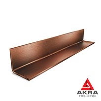 Латунный профиль Г-образный Л63 30х45х2 мм