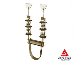 Подвесная пружинная опора 325x2580x187,4 Т27 Серия 4.903-10 в.6