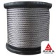 Marine steel rope (cable) LK-O 6.4x0.6x0.28 mm