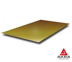 Латунная пластина 150х150х3 мм Л63