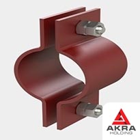 Хомут для горизонтальных трубопроводов 38x2x0,374 Сталь 20 Л8-518.000