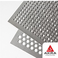 Лист перфорированный Qv шаг 5 мм, отверстие 15,5 мм 0,4х500х1000 мм Ст3сп