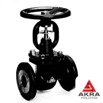 Клапан запорный проходной дистанционно-управляемый стальной 521-35.3221 (ИПЛT.492111.020-02) 32х400 мм