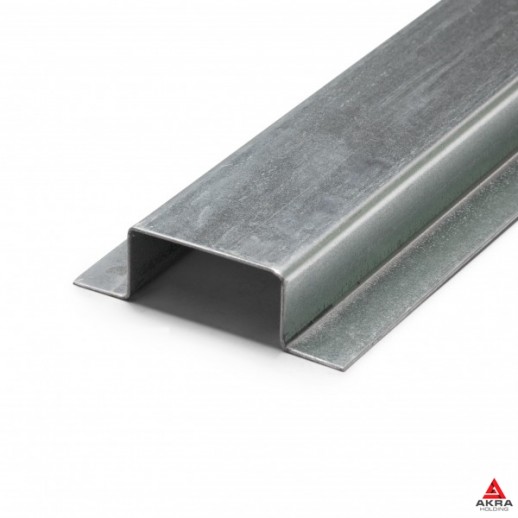 Профиль стальной корытный 60х40х2 мм