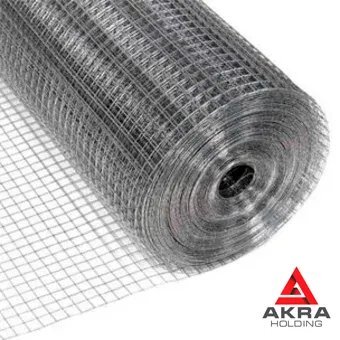 Оцинкованная сварная сетка Легкая 5 100 100 ст3 ГОСТ 23279-2012