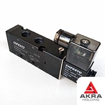 Распределитель пневматический, электромагнитный 2-х позиционный 587-35.6220-3 (ИПЛТ.494621.010-3) 6х35 мм