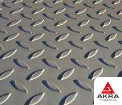 Лист рифлёный чечевица 1,5x2200x2000 СТ3СП5 ГОСТ 8568 - 77