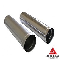 Pipes PVDF (PVDF) ventilation 125x3x2,21x5 PVDF