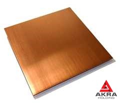 Медный лист 0,4х1000х2000 мм М1р холоднокатаный