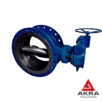 Затвор поворотный переборочный с гидроприводом