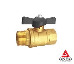 Кран латунный шаровой FWL53-M20-F20