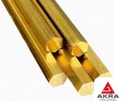 Бронзовый шестигранник 40 мм БрКН1-3