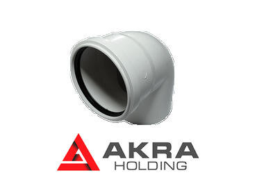 Отвод канализационный д50*90