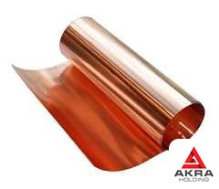 Медная фольга 10х100 мм М2